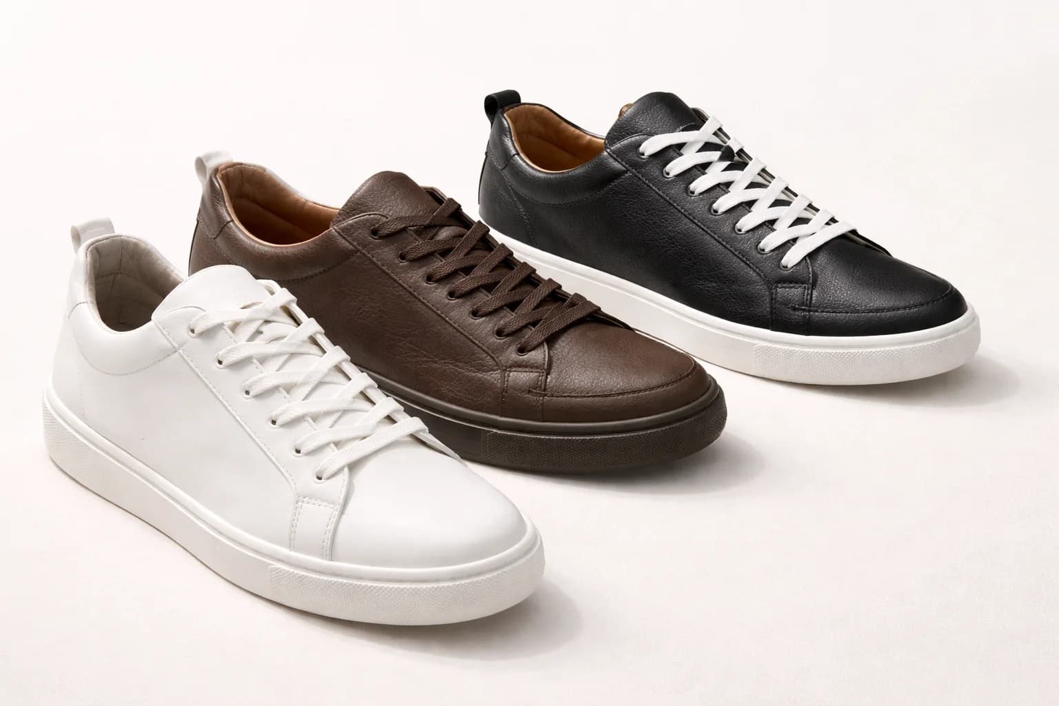 Кеды из натуральной кожи